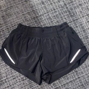 Black lulu lemon shorts